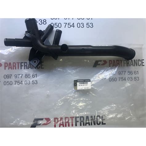 Пластиковый патрубок системы охлаждения Рено Кенго 1.5 Dci- купить в ...