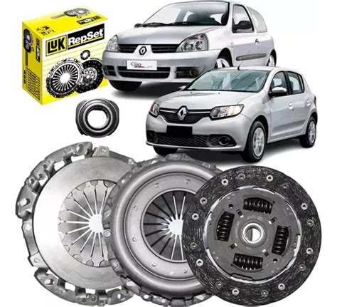 Kit Embreagem Renault Clio Sandero 1 6 8v 16v 2012 2013 Luk