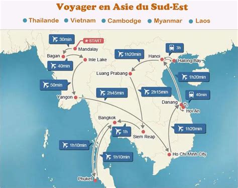 Voyage en Asie du Sud Est quels pays visiter circuits et itinéraire