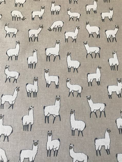 Alpaca Fabric Etsy