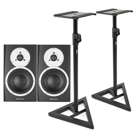 DISC Dynaudio BM5 MKIII Near Field Monitor Pair With Stands At Gear4music