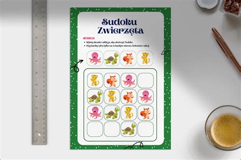 Sudoku obrazkowe poziom podstawowy Książki do druku