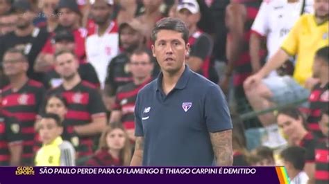 V Deo S O Paulo Perde Para O Flamengo E Thiago Carpini Demitido