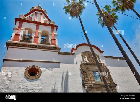 Tlaquepaque scenic churches in a landmark historic city center Stock ...