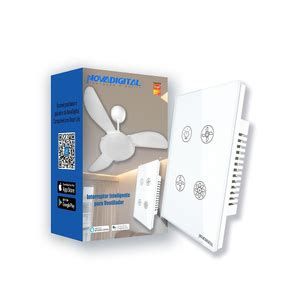 Interruptor Inteligente Wi Fi Controlador Ventilador Teto Leroy Merlin