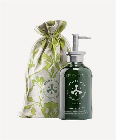 The Purity Restorative Hand And Body Cleanser From SEED TO SKIN The