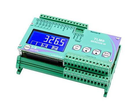 Indicador Transmissor De Pesagem Digitais TLM8 SERCOS III LAUMAS