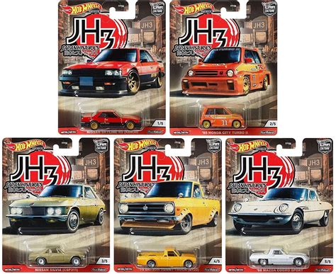 hot wheels premium car culture japan historics  set