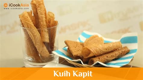 Cara Membuat Kuih Kapit