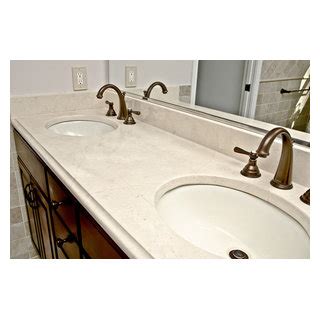 Crema Marfil Marble Double Bathroom Vanity Cl Sico Cuarto De Ba O