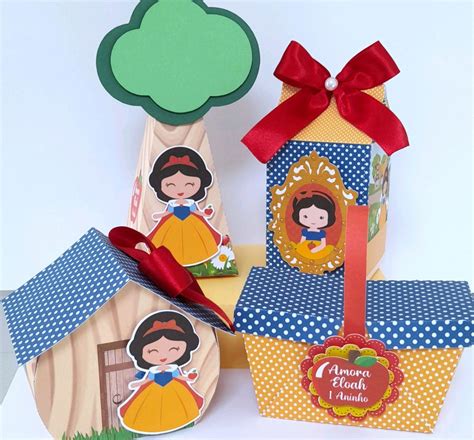 Personalizados Da Branca De Neve - Kit personalizados branca de neve com 30 peças no Elo7 | Regislane ...