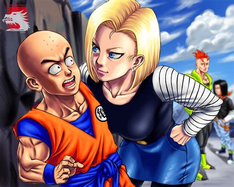 Krillin And Android 18 Love