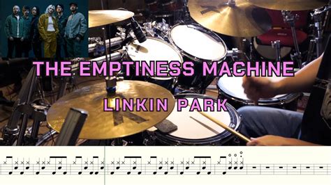 The Emptiness Machine Linkin Park Drum Cover Note Weerachat Youtube