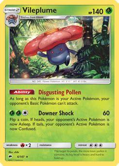 Vileplume -- Burning Shadows Pokemon Card Review | PrimetimePokemon's Blog