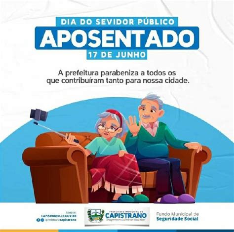 Dia do Servidor Público Aposentado 17 de Junho