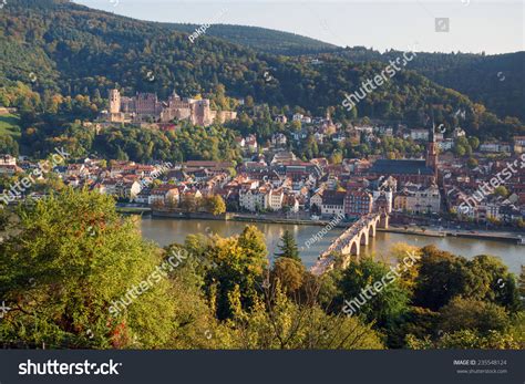 View Of Heidelberg Old Town, Germany - Old Bridge Heidelberg ...