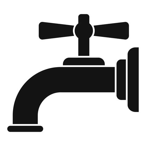 Premium Vector Water Tap Icon Simple Illustration Of Water Tap Vector