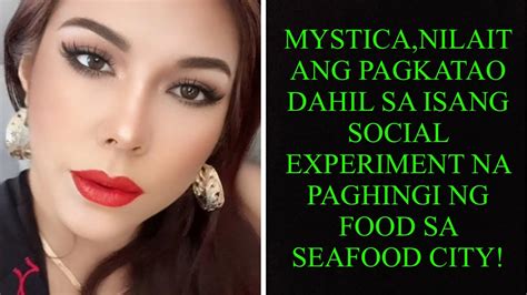 Mystica Nilait Ang Pagkatao Dahil Sa Isang Social Experiment Na