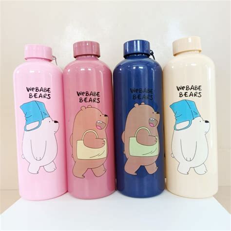 Jual Dc B B Botol Minum Plastik Ml Motif We Babe Bears