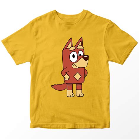 Bluey Rusty 1 T-Shirt, Children Costume Shirts, Kids Outfit ~ Clotee.com