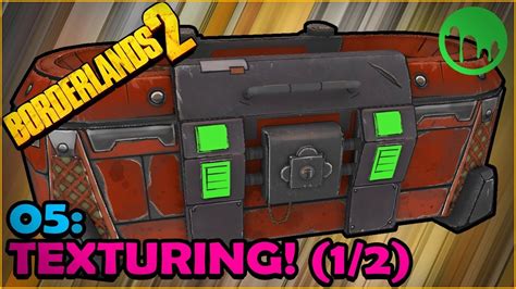 Borderlands Loot Chest Hand Painting In 3d Coat Part 1 05 Youtube