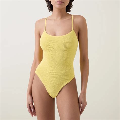 Hunza G Pamela Crinkle Swimsuit