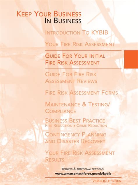 PDF Fire Risk Assessment Guidelines DOKUMEN TIPS