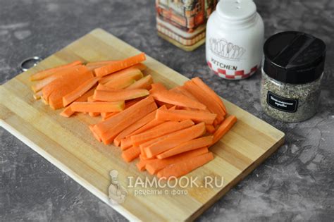 Морковные палочки в духовке — рецепт с фото пошагово