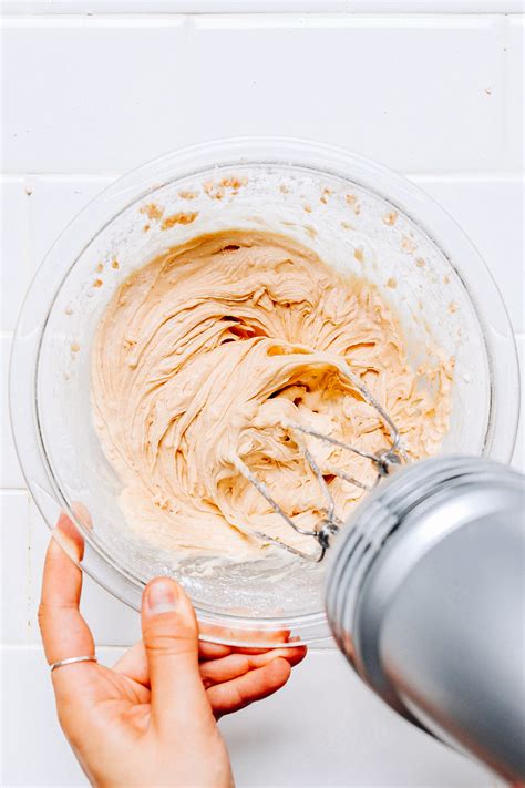 Fluffy Vegan Peanut Butter Frosting - Minimalist Baker