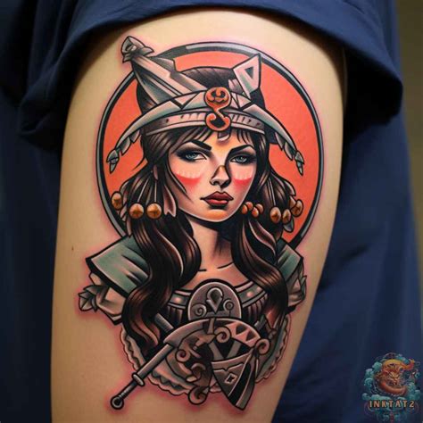 A Symbol of Strength: The Fascinating Meaning Behind the Female Warrior Tattoo – 40 Designs ...