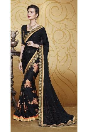 Party Wear Beige 4 Color Saree