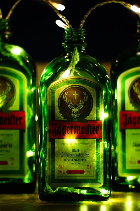 Jagermeister Alcohol Bottles