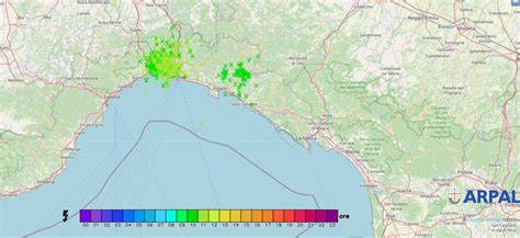 Arpal Prolungata L Allerta Meteo Gialla Per Temporali In Liguria