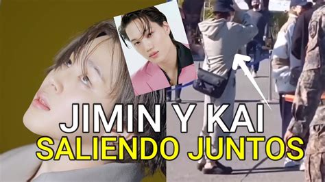 Jimin De Bts Se Despide De Kai De Exo Antes De Que Se Vaya Al Servicio