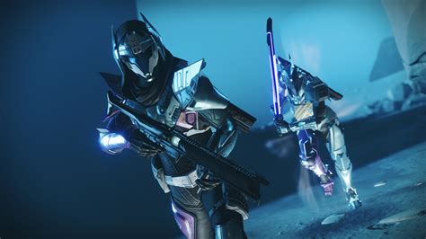 Destiny 2 Shadowkeep Warriors With Gun And A Lighting Sword Hd Games Wallpapers Hd Wallpapers