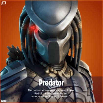 Fortnite Predator Skin Cosmetics Leaked In V Fortnite Insider