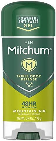 Amazon Mitchum Anti Perspirant Deodorant Clear Gel Mountain