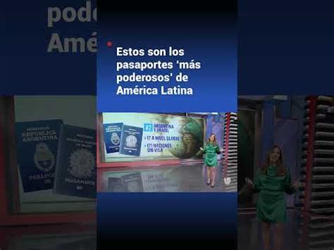 Estos Son Los Pasaportes M S Poderosos De Am Rica Latina Univisionnoticias