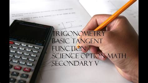 Basic Tangent Function and Properties - YouTube