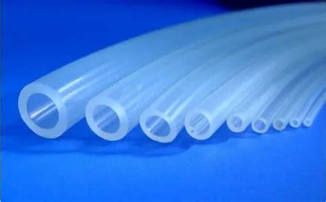 White Food Pharma Grade Silicone Rubber Tubing Packaging Size Roll