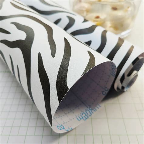 Zebra Stripes Waterproof Decor Wallpaper - Wallpaper Canada