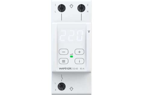 Купить реле напряжения welrok d2-63 63а red в интернет-магазине ...