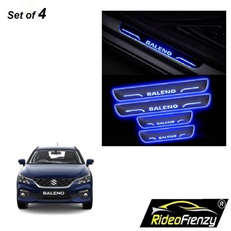 Buy New Baleno D Power Led Illuminated Sill Scuff Plates