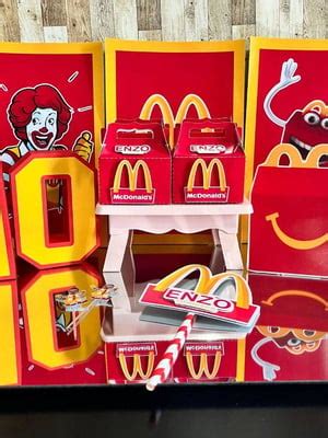 Molde Mc Donalds Compre Produtos Personalizados No Elo7