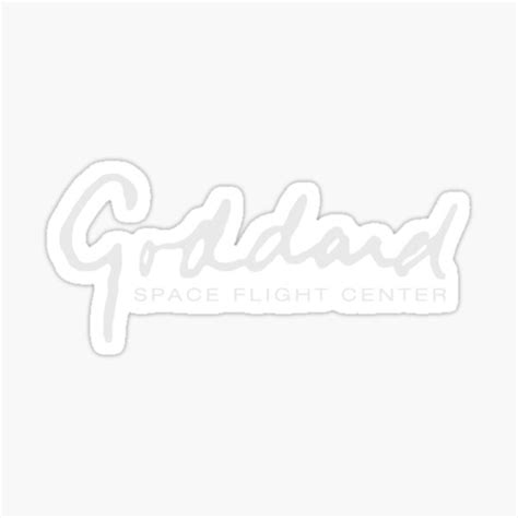 "Goddard Space Flight Center (GSFC) Logo for Dark Colors" Sticker for ...