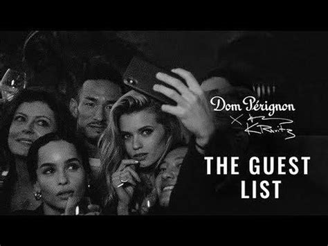 Dom P Rignon X Lenny Kravitz The Guest List Dom Perignon