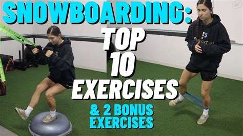 Top Gym Exercises For Snowboarders Best Exercises To Do For