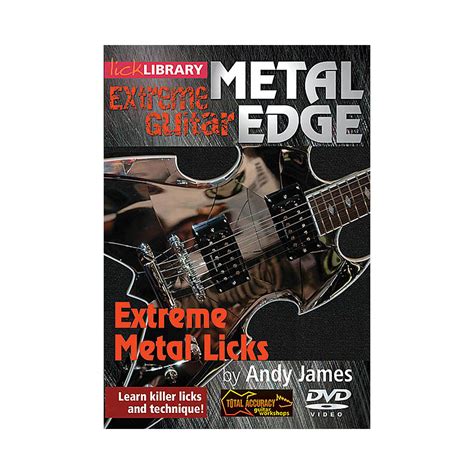 Lick Library Metal Edge Extreme Metal Licks Dvd Birdland Libreria Milano