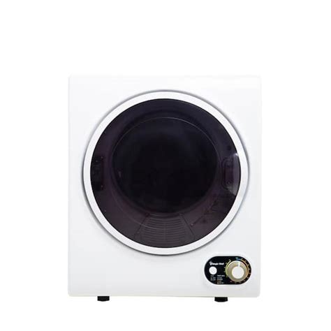 Magic Chef Compact 1 5 Cu Ft Electric Dryer In White MCSDRY15W The