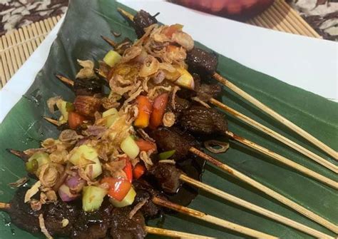 Resep Resep Sate Maranggi Sate Daging Sapi Empuk Dan Enak Oleh Zuniatul